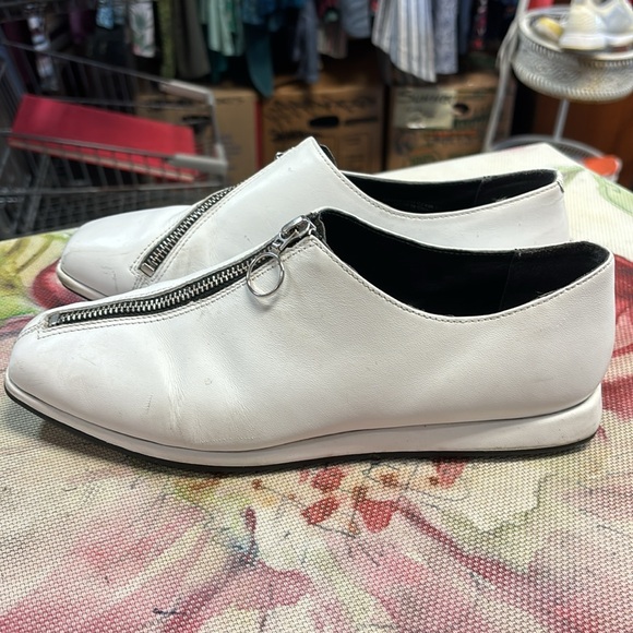 Camper Twins white leather flats shoes size EU 40 - Picture 2 of 9